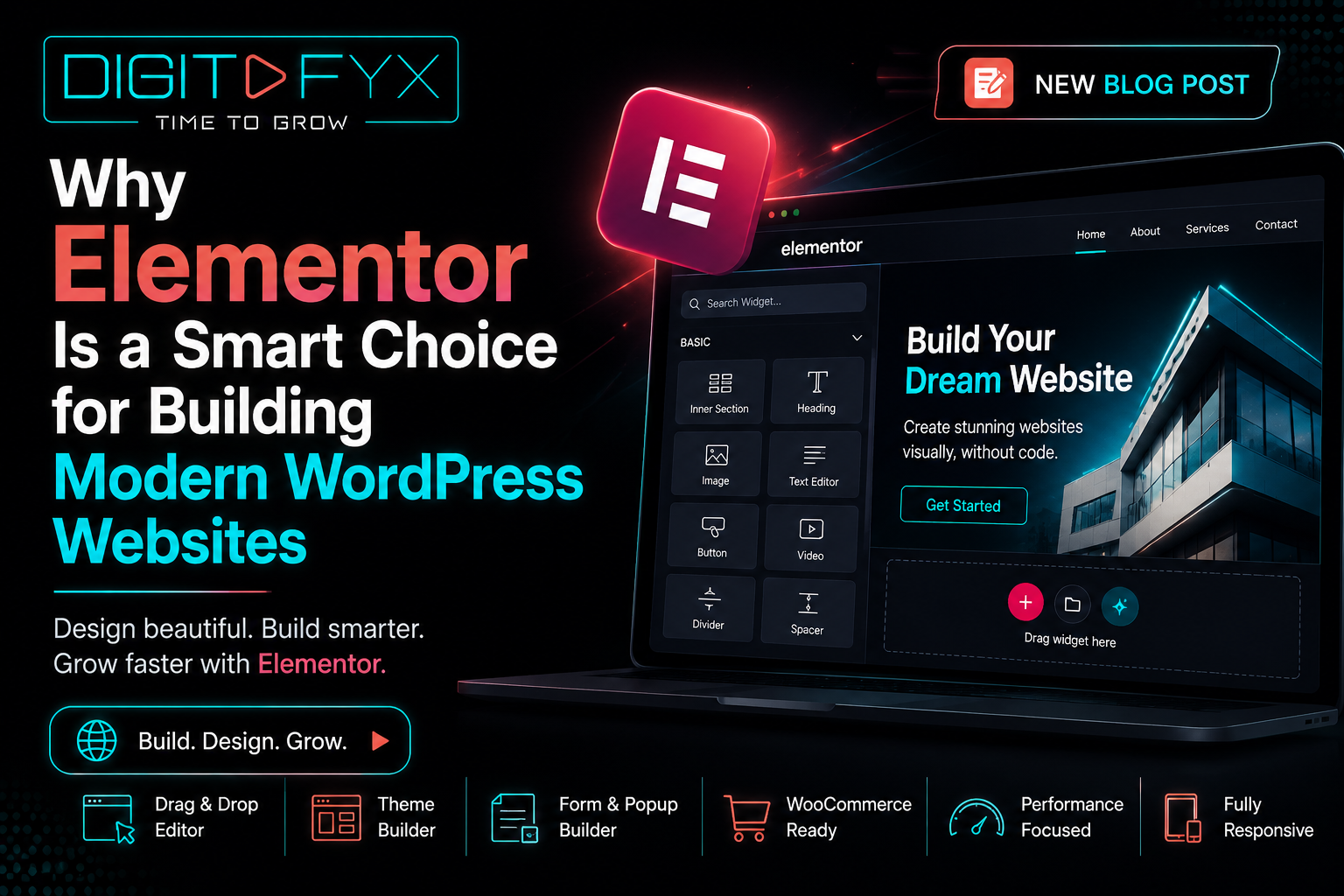 Why Elementor Is a Smart Choice for Building Modern WordPress Websites